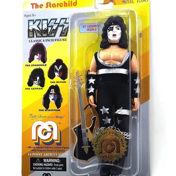 KISS Peter Criss Ultra Action Figure McFarlane Toys 1997 NEW. A-7